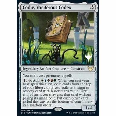 Codie, Vociferous Codex (V.2) - Cody, Codice Parlante (V.2) - [PSTX] [NM] [Foil]