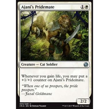 Ajani's Pridemate - Ajani's Pridemate - [IMA] [NM] [Foil]
