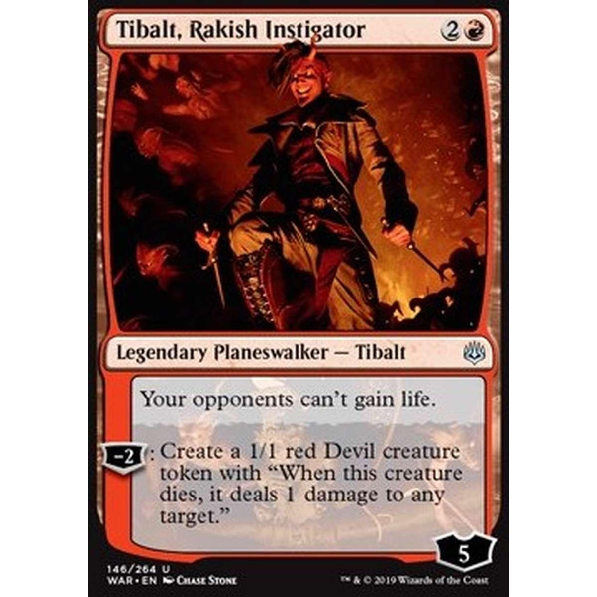 Tibalt, Rakish Instigator - Tibalt, Istigatore Dissoluto - [WAR] [NM]