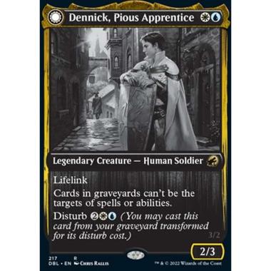 Dennick, Pious Apprentice // Dennick, Pious Apparition - Dennick, Pious Apprentice // Dennick, Pious Apparition - [DBL] [NM]