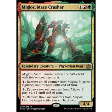 Migloz, Maze Crusher - Migloz, Maze Crusher - [ONE] [NM] [Foil]