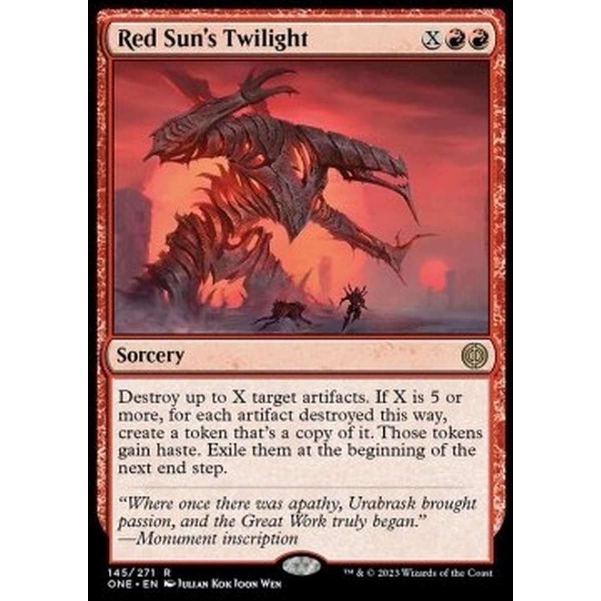 Red Sun's Twilight - Red Sun's Twilight - [ONE] [NM] [Foil]