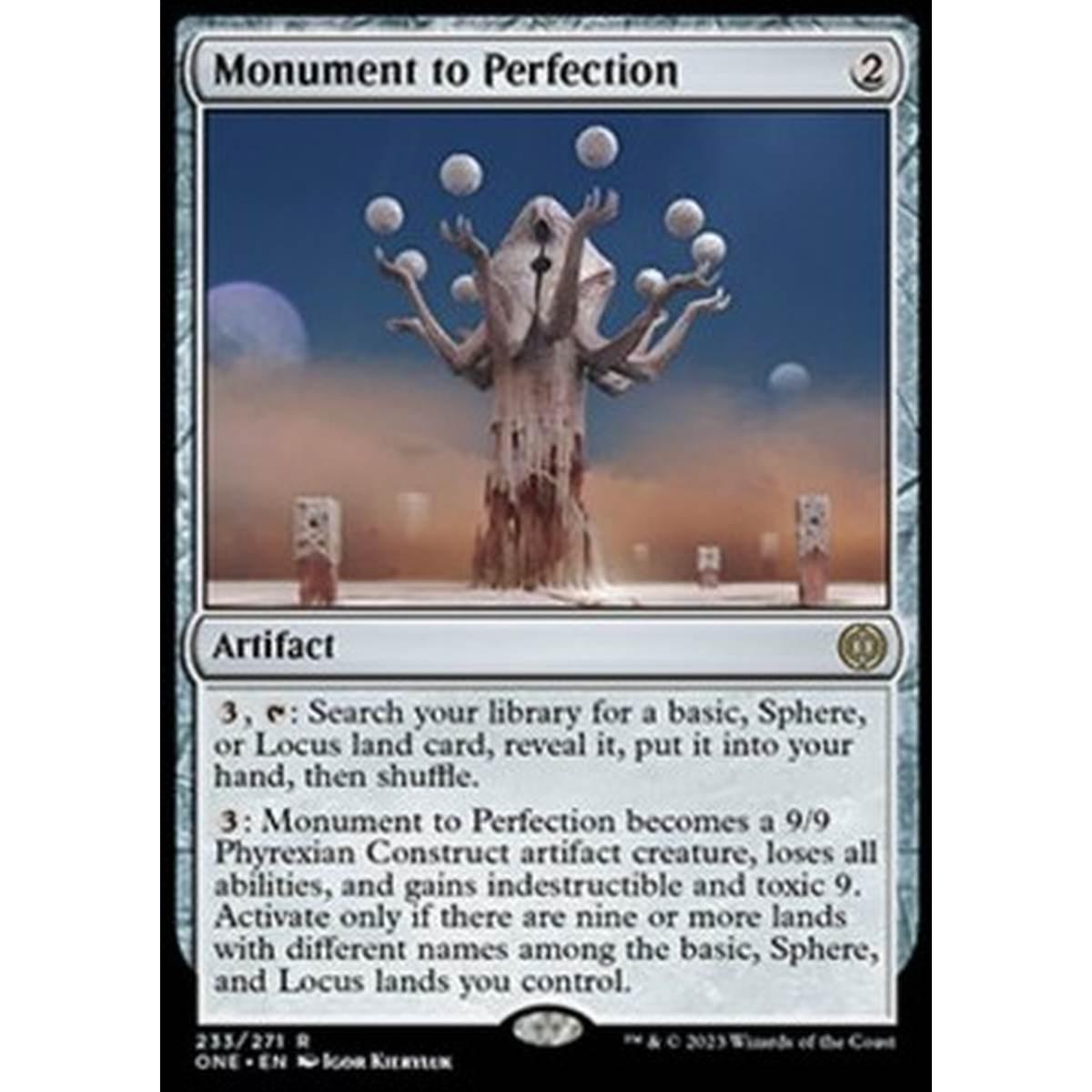 Monument to Perfection - Monument to Perfection - [ONE] [NM] [Foil]