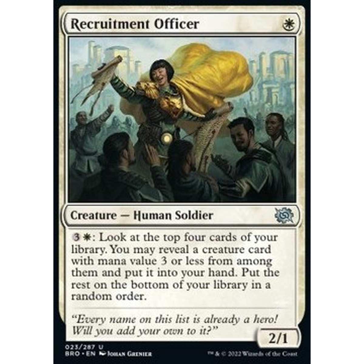 Recruitment Officer - Recruitment Officer - [BRO] [NM] [Foil]