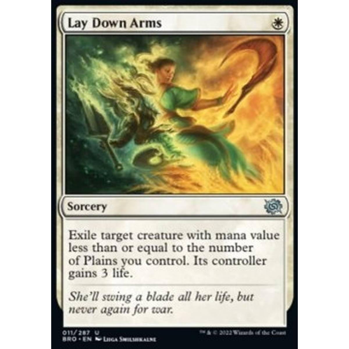 Lay Down Arms - Lay Down Arms - [BRO] [NM] [Foil]