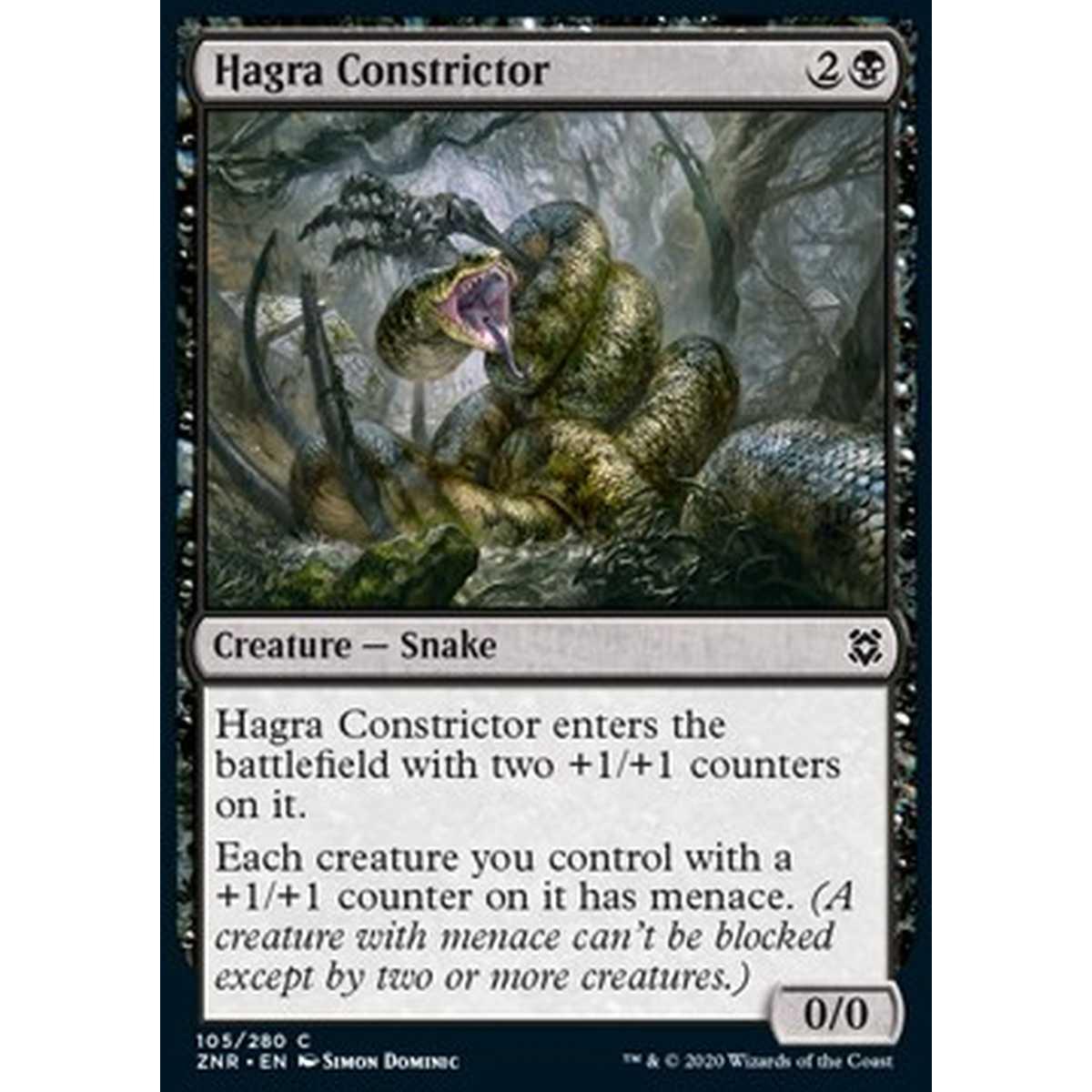 Hagra Constrictor - Costrittore di Hagra - [ZNR] [NM]