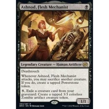 Ashnod, Flesh Mechanist - Ashnod, Flesh Mechanist - [BRO] [NM] [Foil]