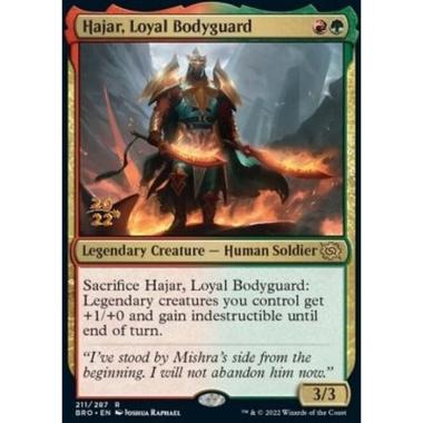 Hajar, Loyal Bodyguard (V.1) - Hajar, Guardia del Corpo Fedele (V.1) - [PBRO] [NM] [Foil]