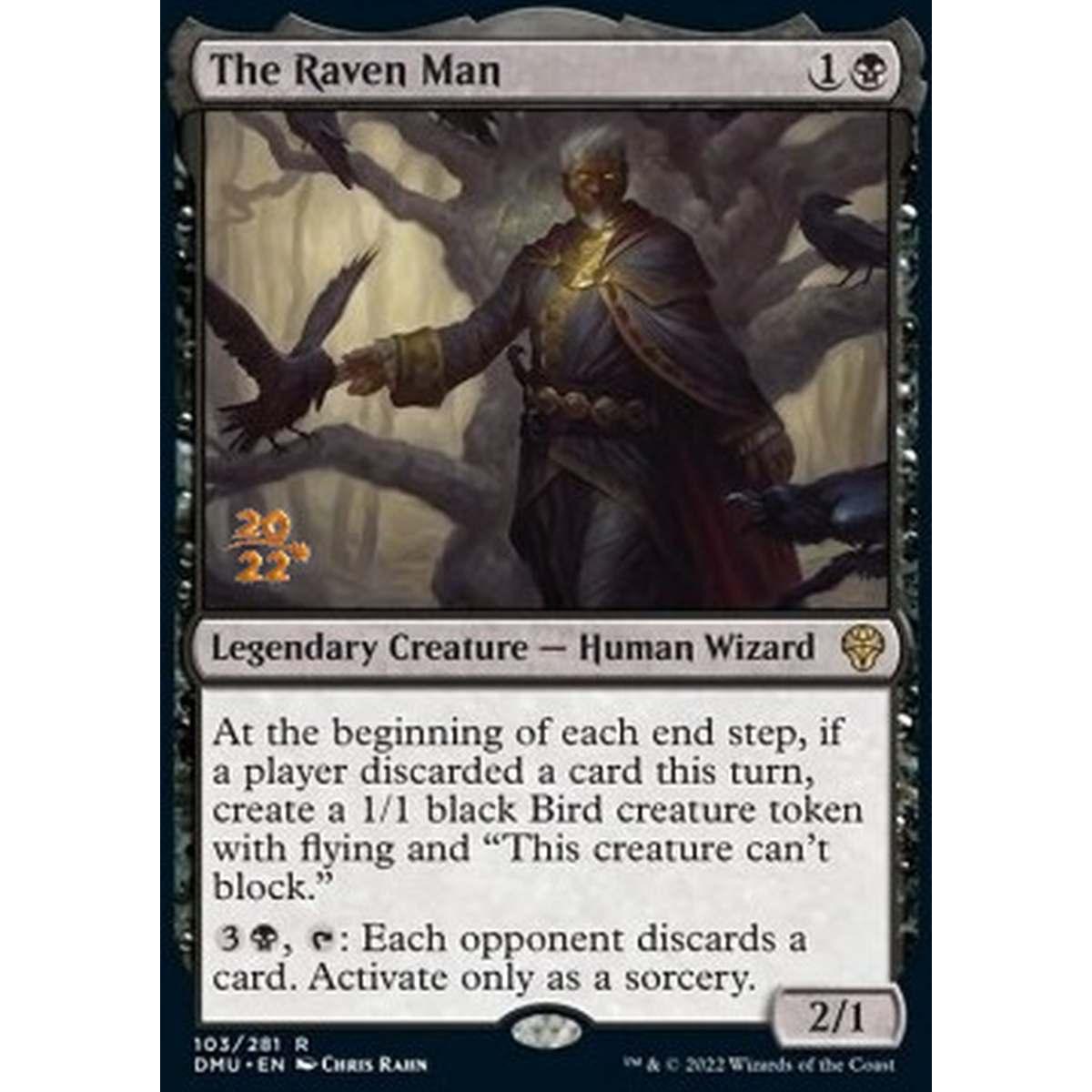 The Raven Man (V.1) - L'Uomo Corvo (V.1) - [PDMU] [NM] [Foil]