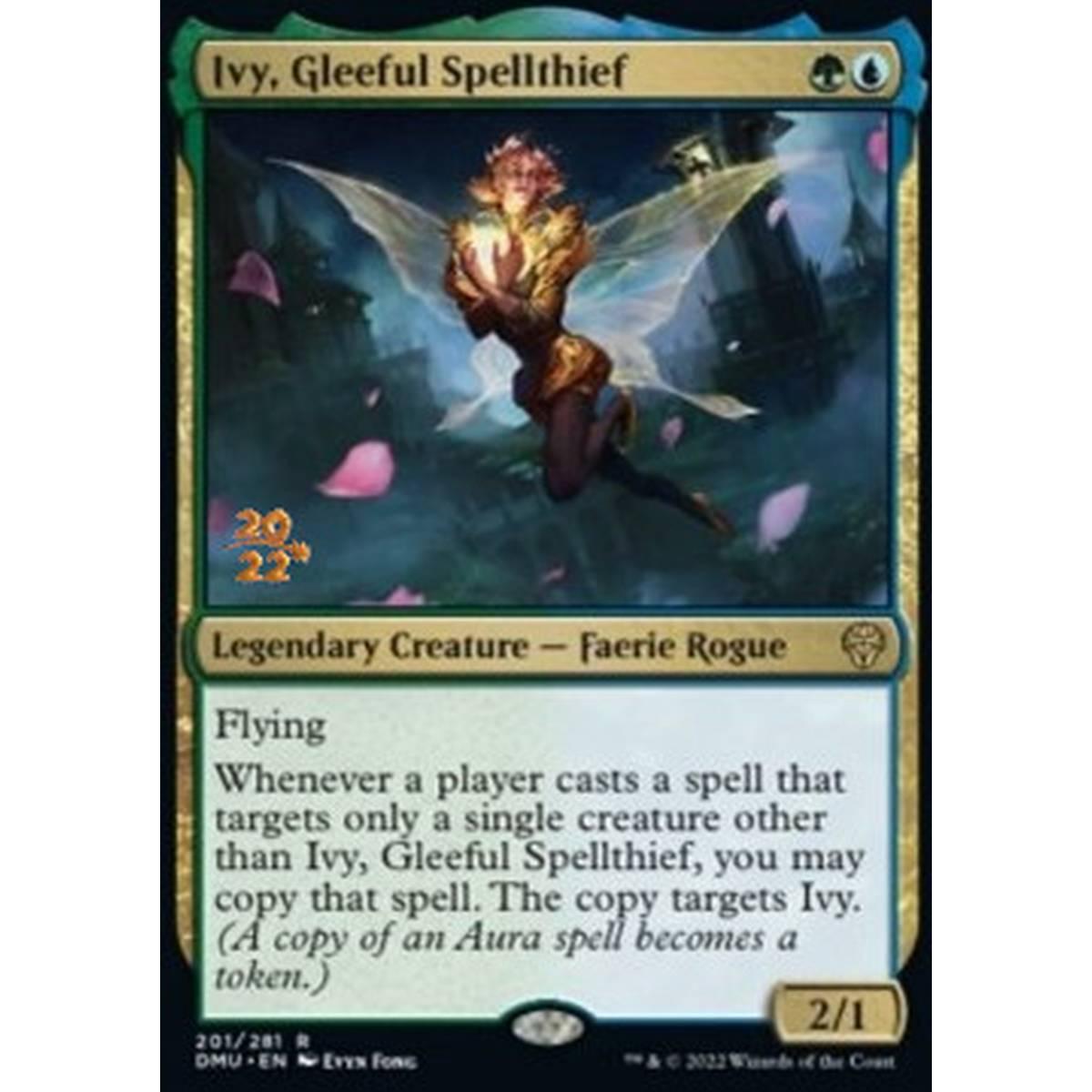 Ivy, Gleeful Spellthief (V.1) - Ivy, Razziamagie Gioiosa (V.1) - [PDMU] [NM] [Foil]