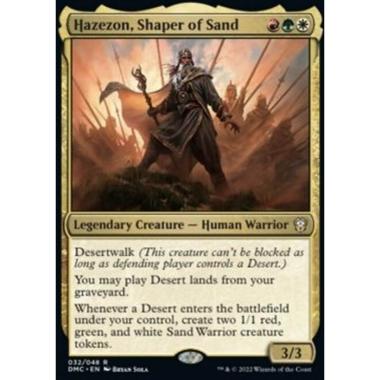 Hazezon, Shaper of Sand - Hazezon, Shaper of Sand - [DMC] [NM] [Foil]