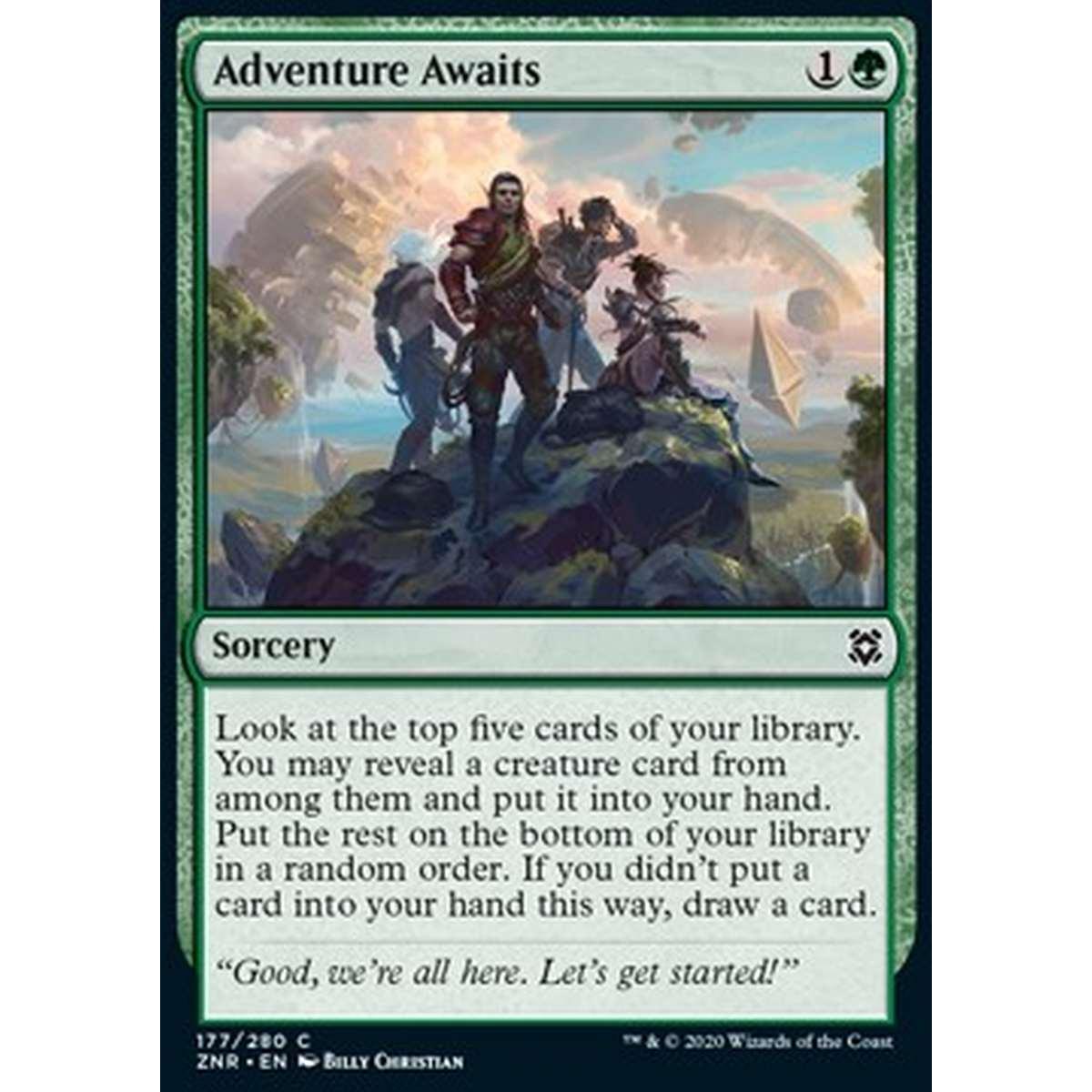 Adventure Awaits - Avventura in Vista - [ZNR] [NM]