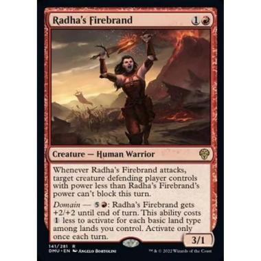 Radha's Firebrand - Radha's Firebrand - [DMU] [NM] [Foil]
