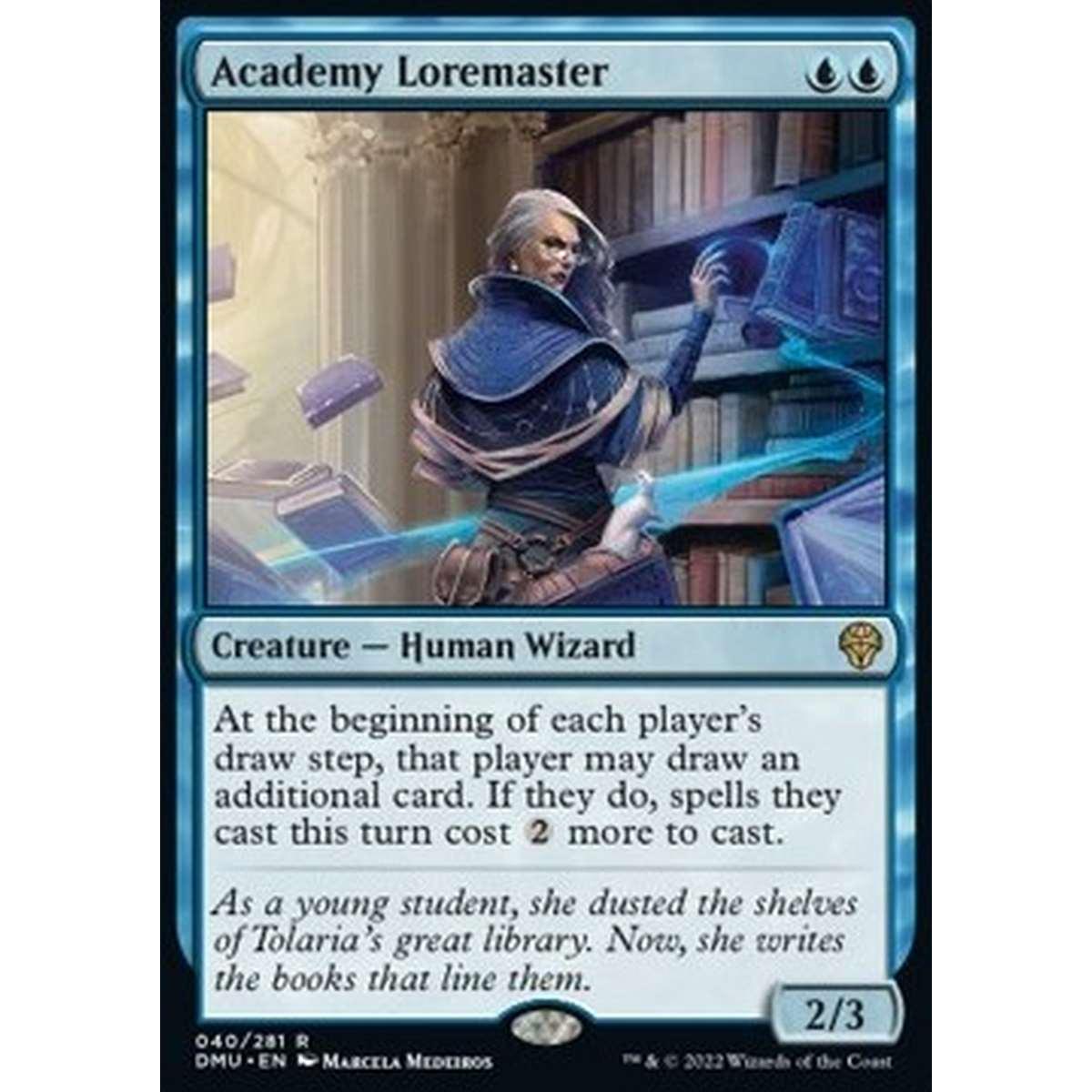 Academy Loremaster - Academy Loremaster - [DMU] [NM] [Foil]