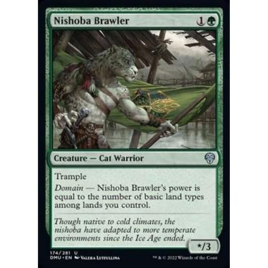 Nishoba Brawler - Nishoba Lottatore - [DMU] [NM] [Foil]
