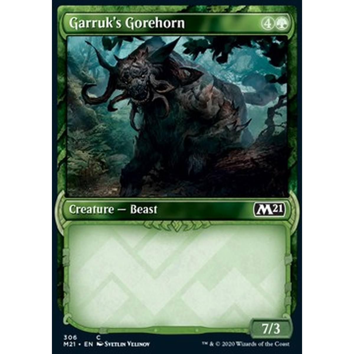 Garruk's Gorehorn - Sventracorno di Garruk - [XM21] [NM]