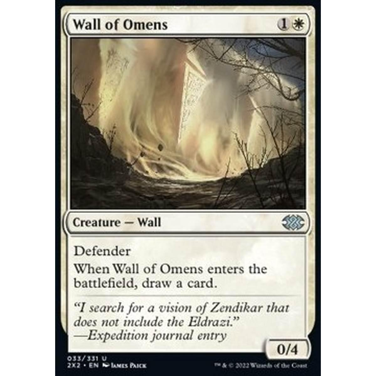 Wall of Omens - Wall of Omens - [2X2] [NM] [Foil]