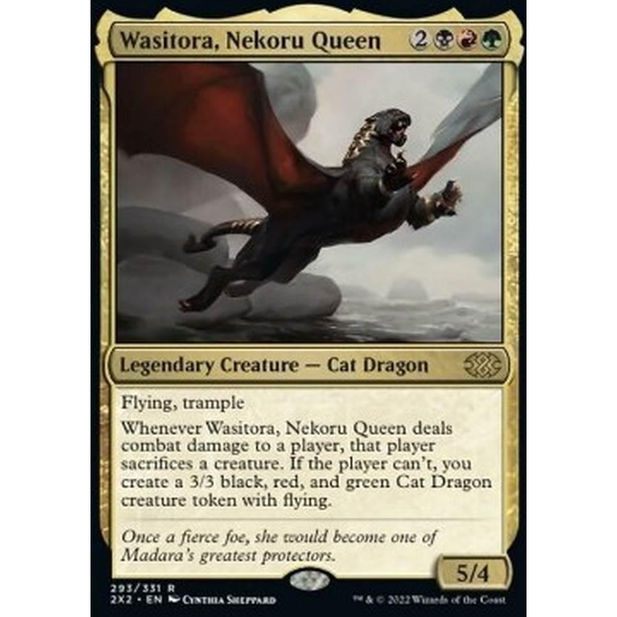 Wasitora, Nekoru Queen - Wasitora, Nekoru Queen - [2X2] [NM] [Foil]