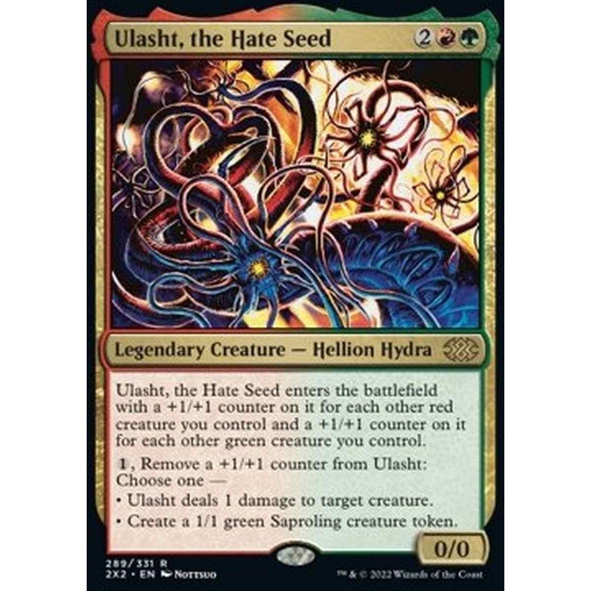 Ulasht, the Hate Seed - Ulasht, the Hate Seed - [2X2] [NM] [Foil]