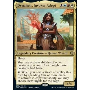 Dynaheir, Invoker Adept - Dynaheir, Invocatrice Esperta - [CLB] [NM] [Foil]