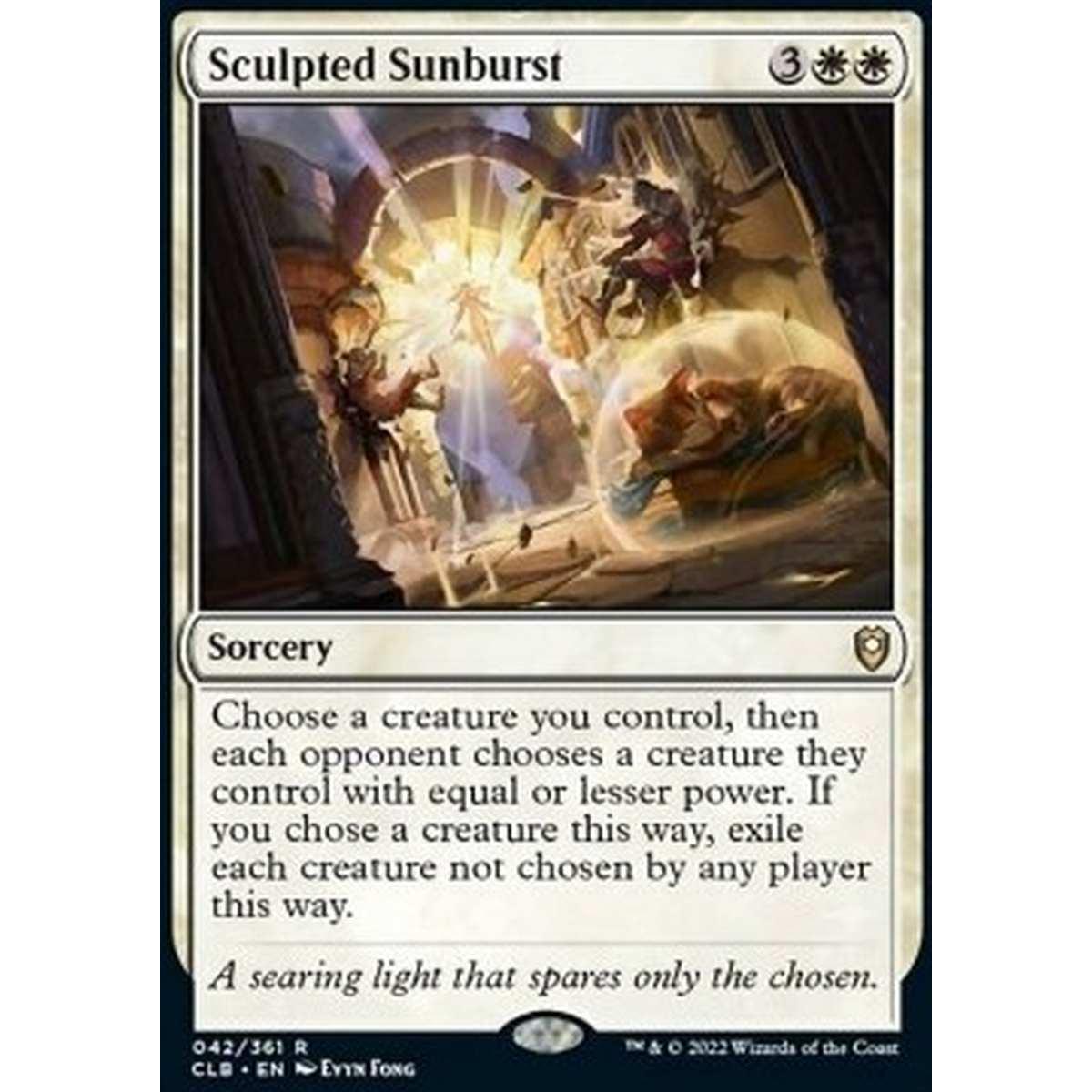 Sculpted Sunburst - Sculpted Sunburst - [CLB] [NM] [Foil]