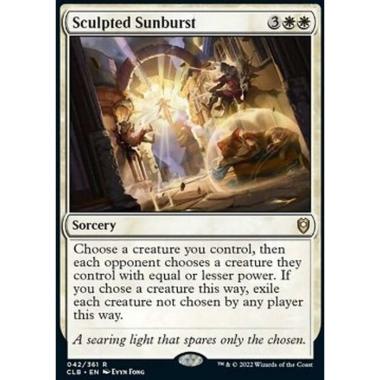 Sculpted Sunburst - Sculpted Sunburst - [CLB] [NM] [Foil]