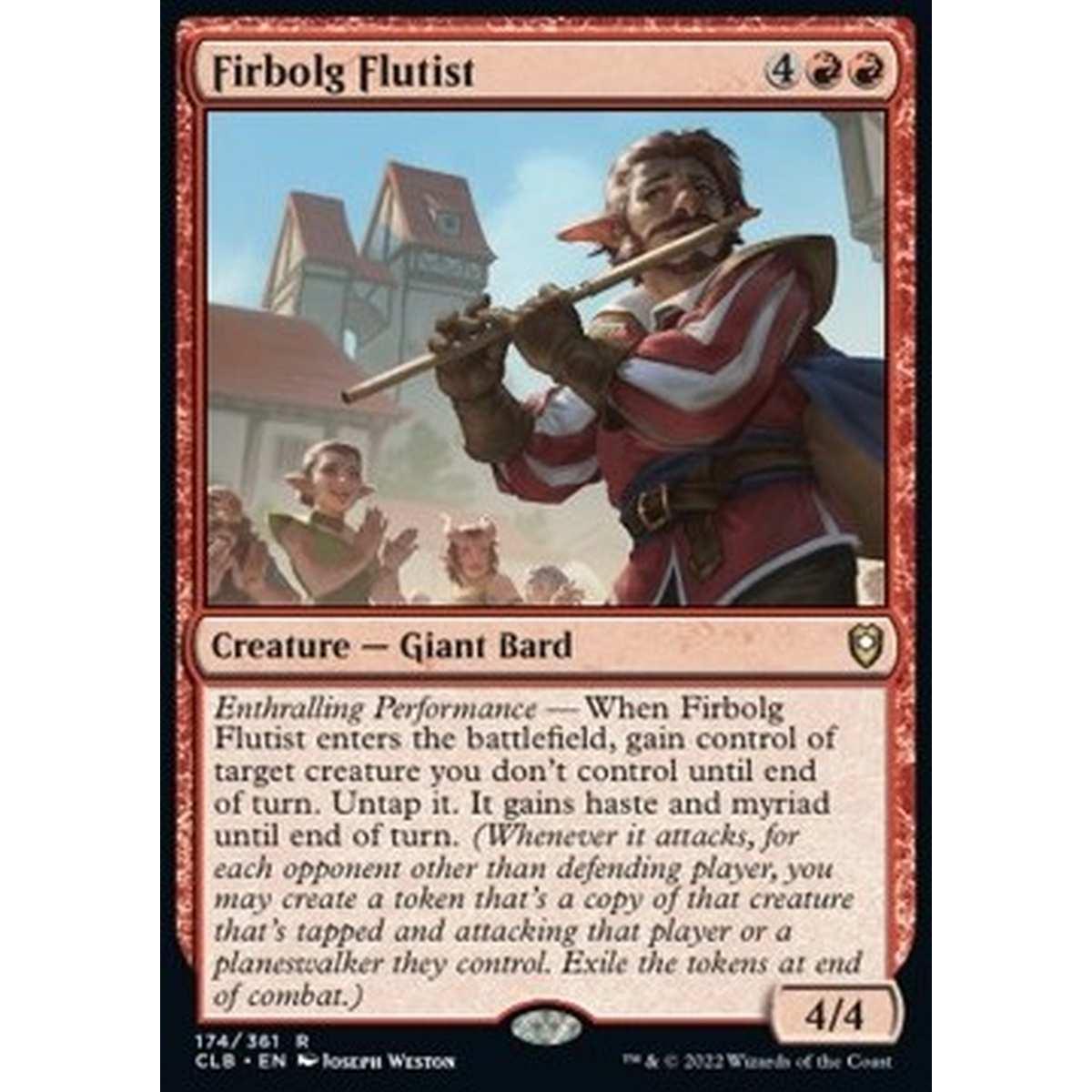 Firbolg Flutist - Firbolg Flutist - [CLB] [NM] [Foil]