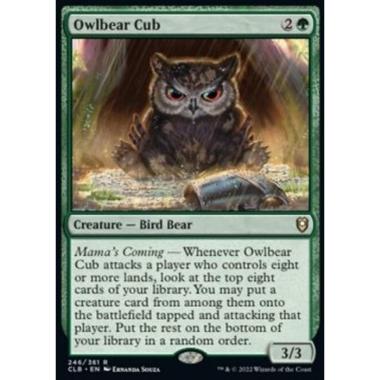 Owlbear Cub - Owlbear Cub - [CLB] [NM] [Foil]