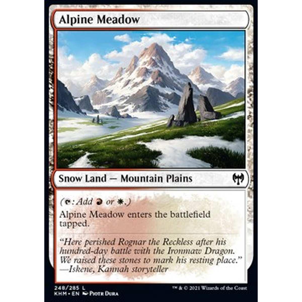 Alpine Meadow - Alpine Meadow - [KHM] [NM] [Foil]