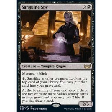 Sanguine Spy - Spia Ottimista - [SNC] [NM] [Foil]