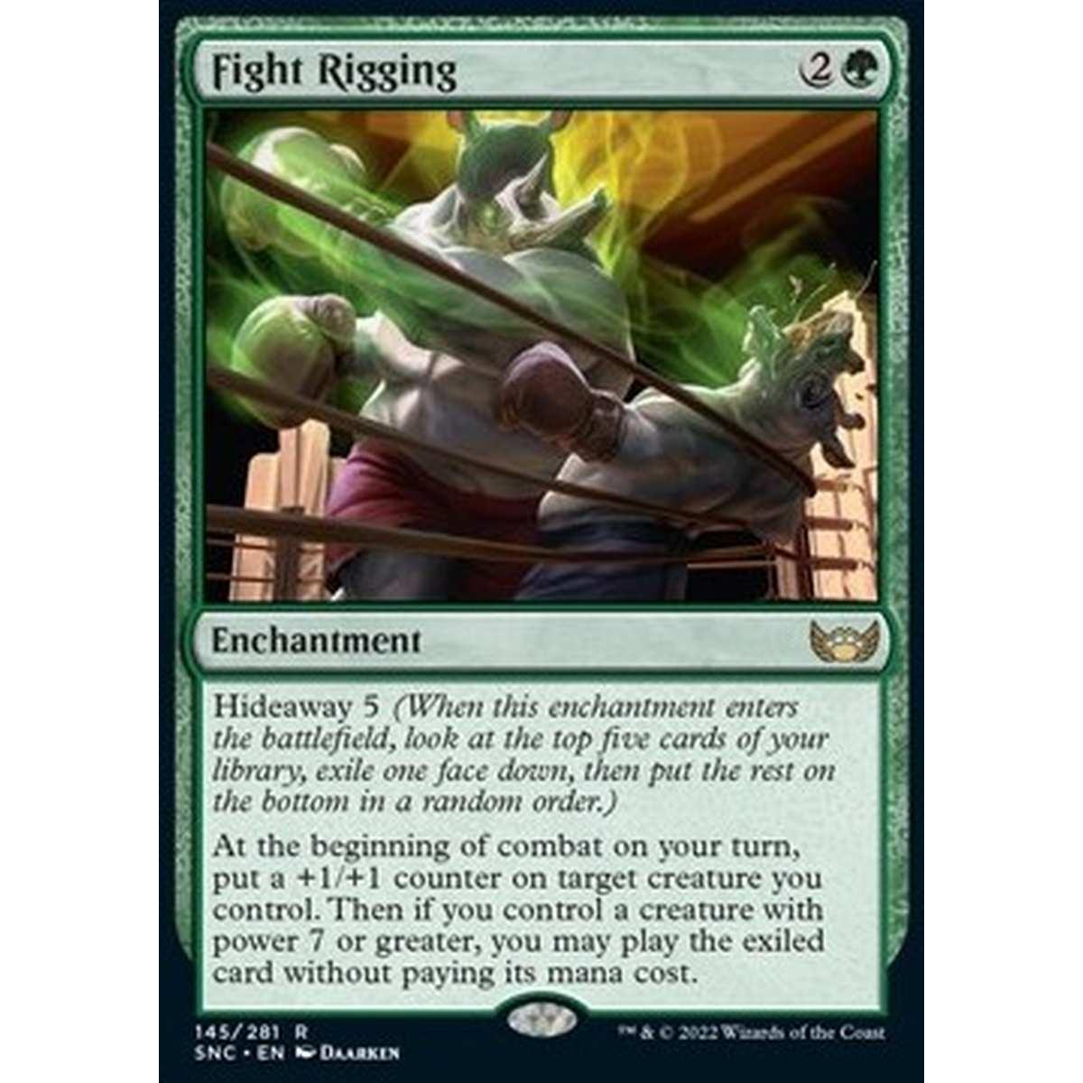 Fight Rigging - Incontro Truccato - [SNC] [NM] [Foil]