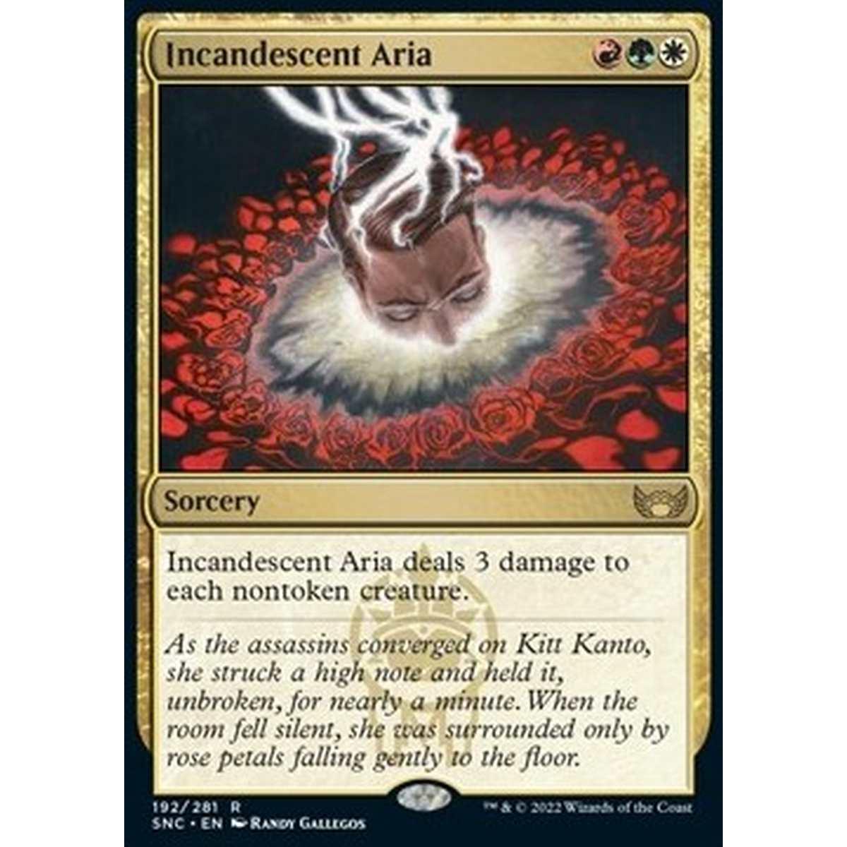 Incandescent Aria - Melodia Incandescente - [SNC] [NM] [Foil]