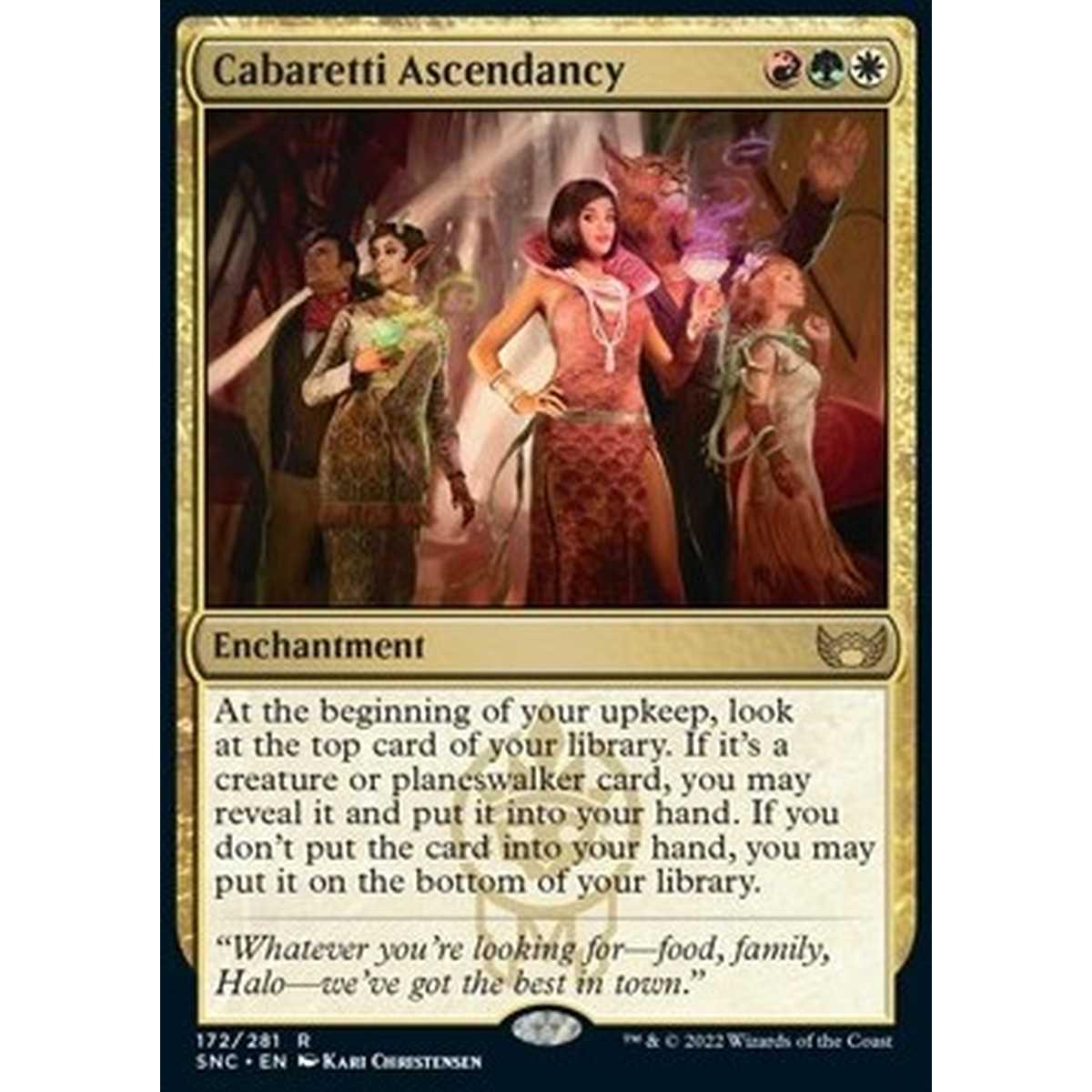Cabaretti Ascendancy - Influenza dei Cabaretti - [SNC] [NM] [Foil]