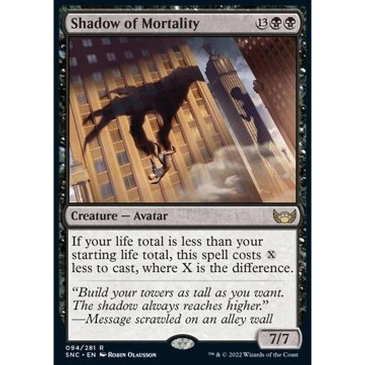 Shadow of Mortality - Ombra della MortalitÃ - [SNC] [NM]