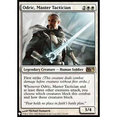 Odric, Master Tactician - Odric, Master Tactician - [ZNL] [NM]