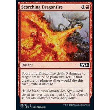 Scorching Dragonfire - Fuoco Draconico Ustionante - [M21] [NM]