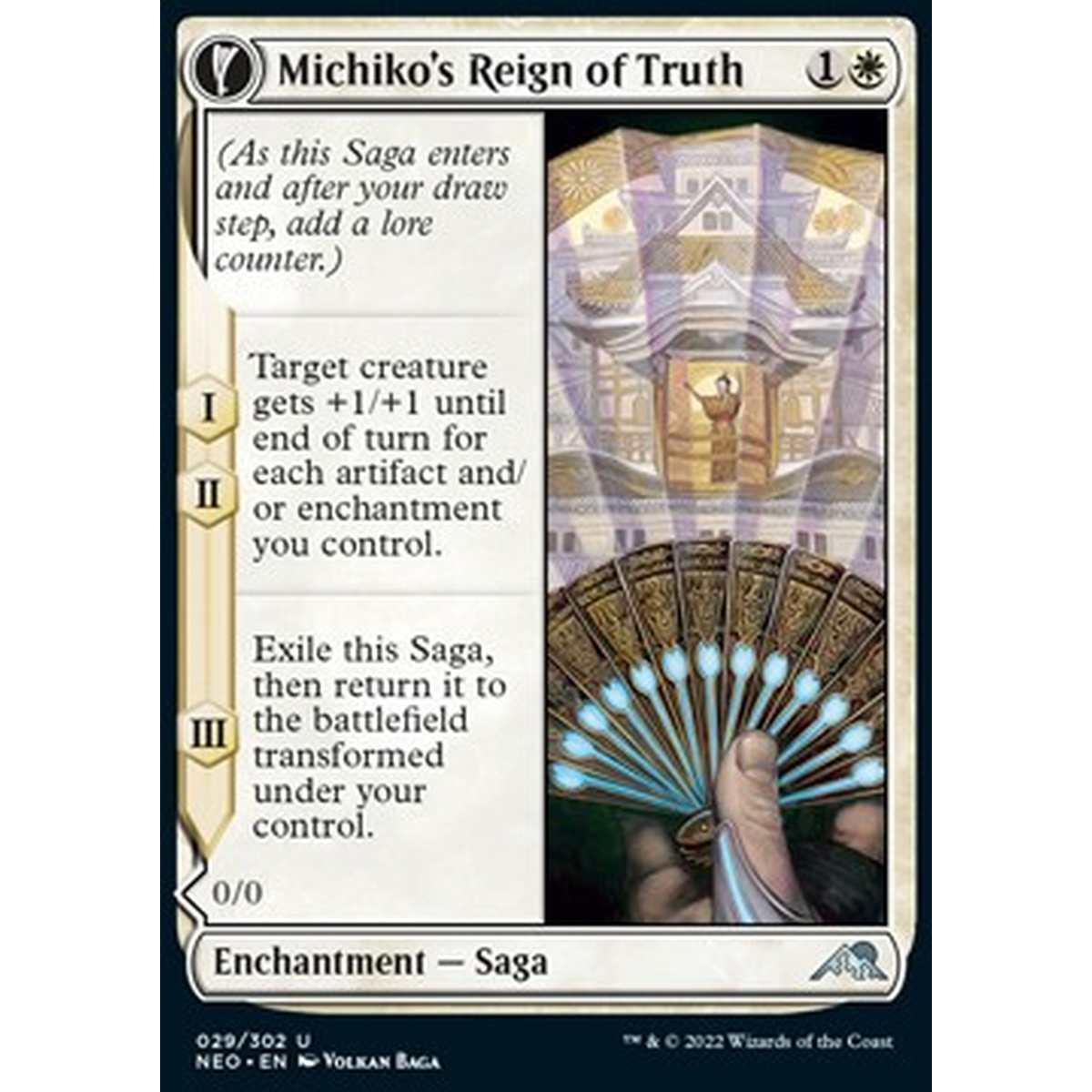 Michiko's Reign of Truth // Portrait of Michiko - Regno della VeritÃ di Michiko // Ritratto di Michiko - [NEO] [NM] [Foil]