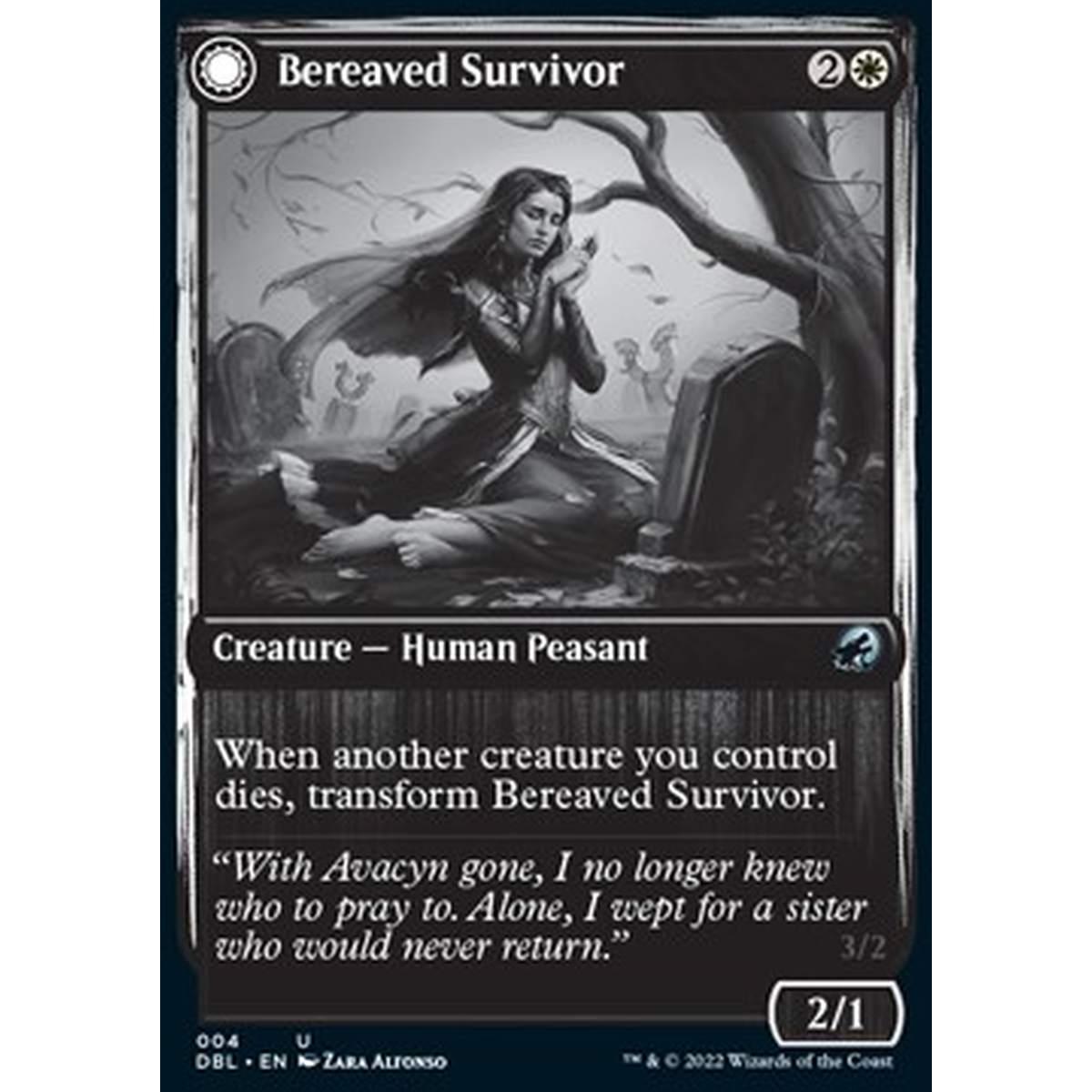 Bereaved Survivor // Dauntless Avenger - Bereaved Survivor // Dauntless Avenger - [DBL] [NM] [Foil]