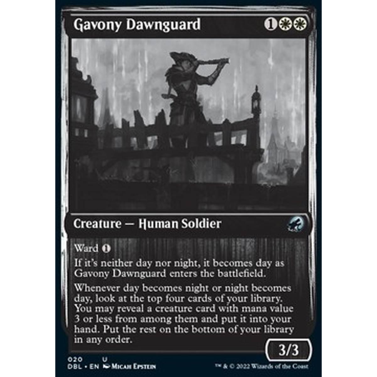 Gavony Dawnguard - Gavony Dawnguard - [DBL] [NM] [Foil]