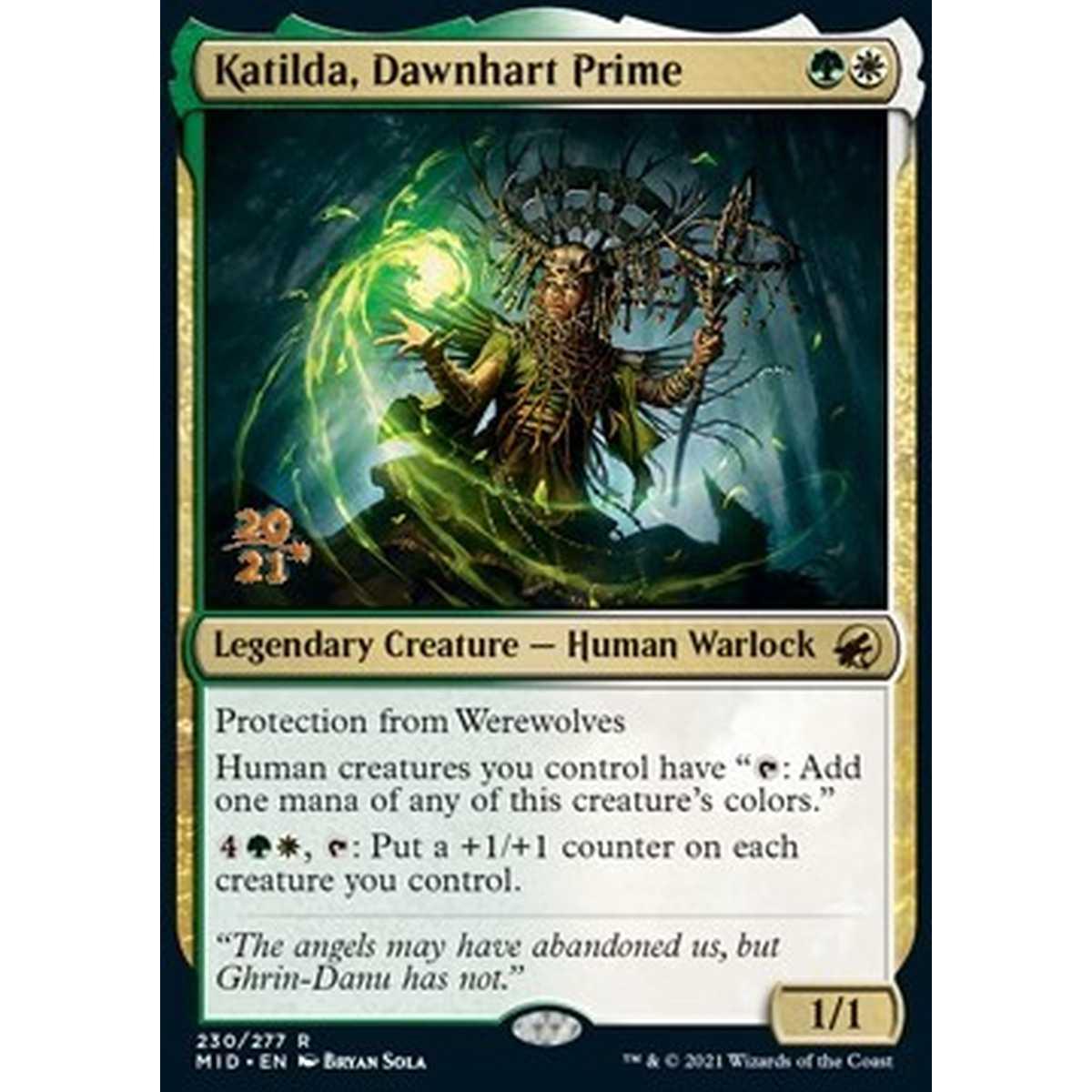 Katilda, Dawnhart Prime (V.1) - Katilda, Prima Albacorno (V.1) - [PMID] [NM] [Foil]