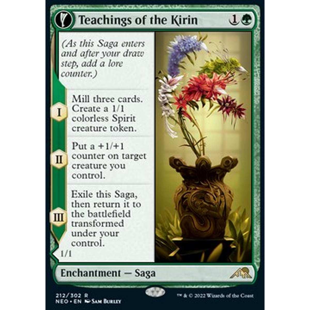 Teachings of the Kirin // Kirin-Touched Orochi - Insegnamenti dei Kirin // Orochi Toccato dai Kirin - [NEO] [NM] [Foil]
