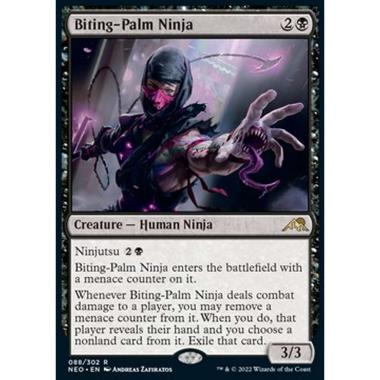 Biting-Palm Ninja - Ninja dal Palmo Mordace - [NEO] [NM] [Foil]