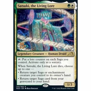 Satsuki, the Living Lore (V.1) - Satsuki, il Sapere Vivente (V.1) - [PNEO] [NM] [Foil]