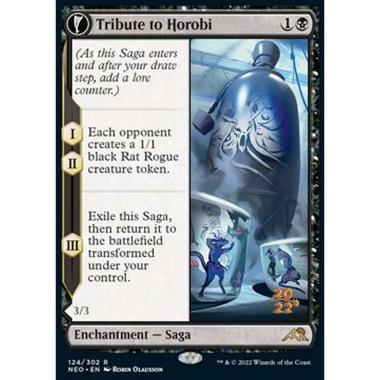 Tribute to Horobi // Echo of Death's Wail - Tribute to Horobi // Echo of Death's Wail - [PNEO] [NM] [Foil]