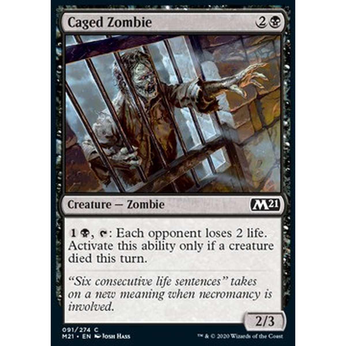 Caged Zombie - Zombie Prigioniero - [M21] [NM]