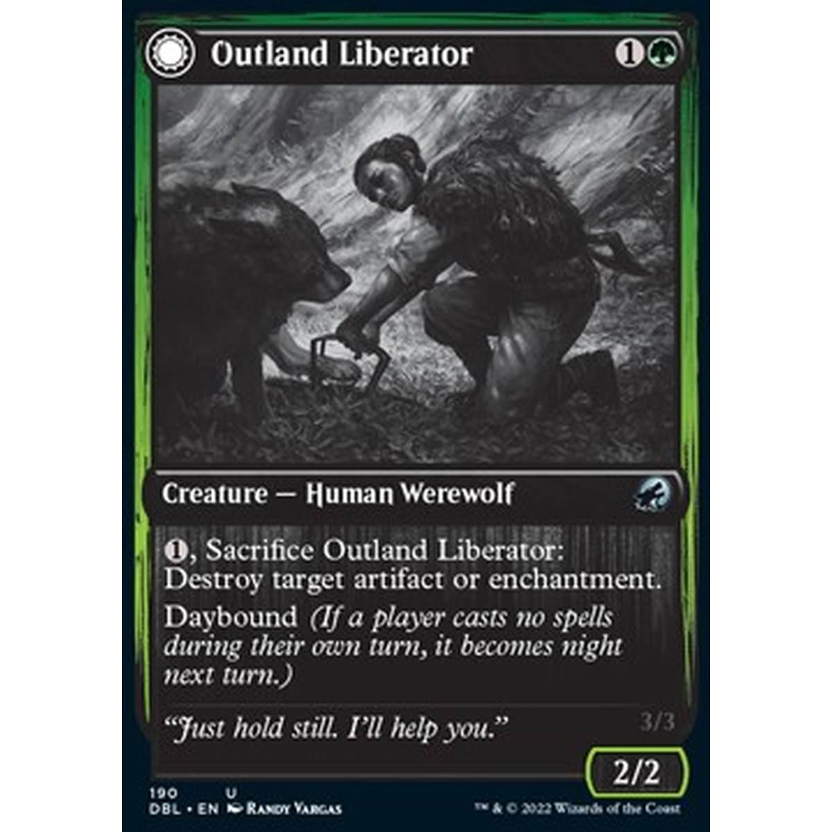Outland Liberator // Frenzied Trapbreaker - Outland Liberator // Frenzied Trapbreaker - [DBL] [NM]