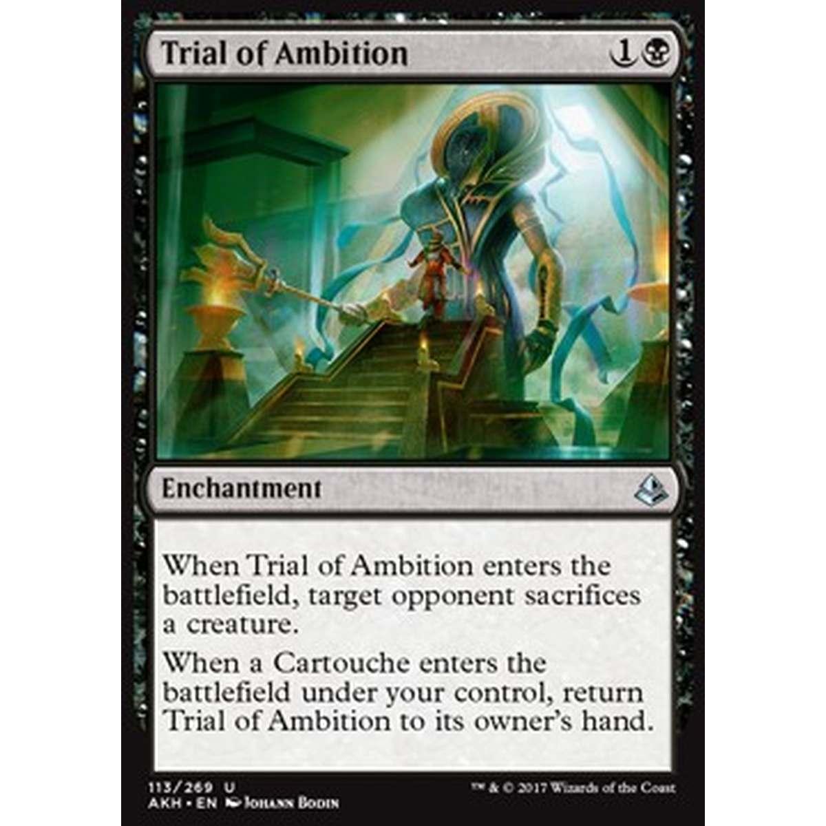 Trial of Ambition - Ordalia dell'Ambizione - [AKH] [NM] [Foil]