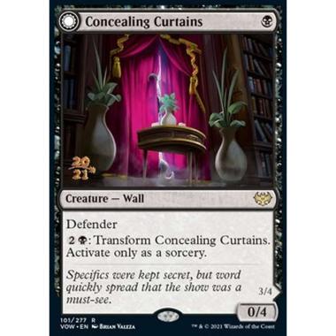 Concealing Curtains // Revealing Eye (V.1) - Tendaggi Celanti // Occhio Rivelatore (V.1) - [PVOW] [NM] [Foil]