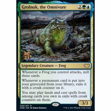 Grolnok, the Omnivore (V.1) - Grolnok, l'Onnivoro (V.1) - [PVOW] [NM] [Foil]