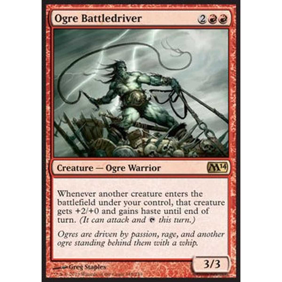 Ogre Battledriver - Ogre Condottiero - [M14] [NM]